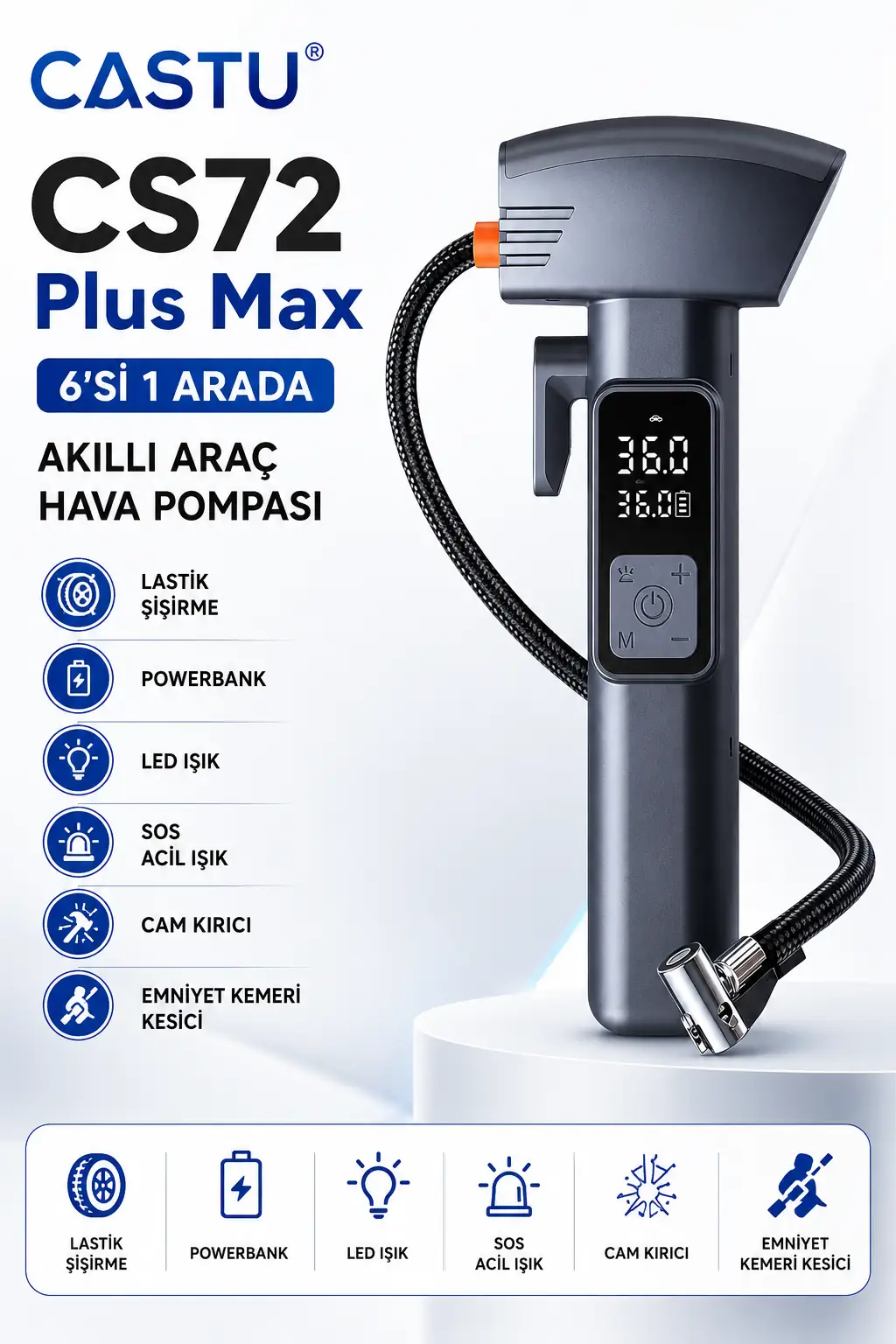 CS-72 PLUS  POMPA